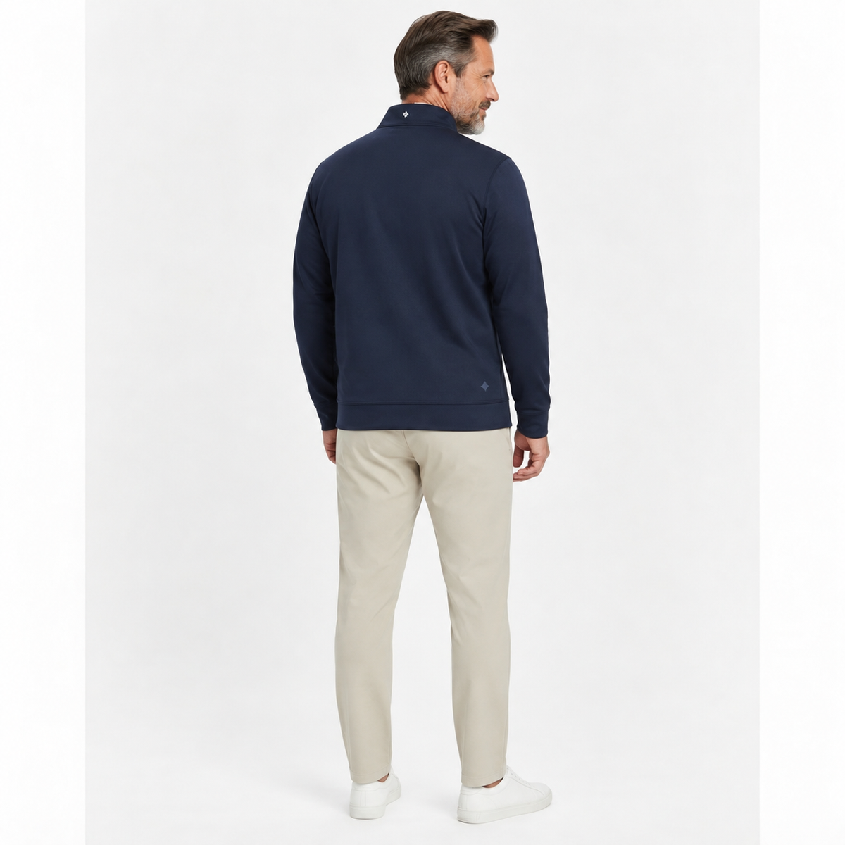 Ultra-Soft Brushed Fleece Lining Quarter zip Sweatshirt