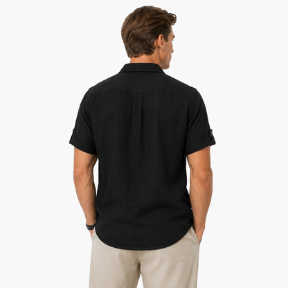 Linen Polo Shirt