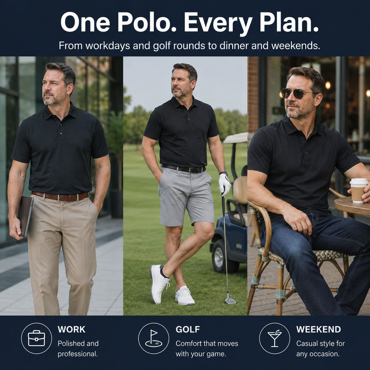 BreezeFit Polo Shirt