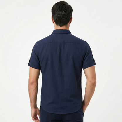 Linen Polo Shirt