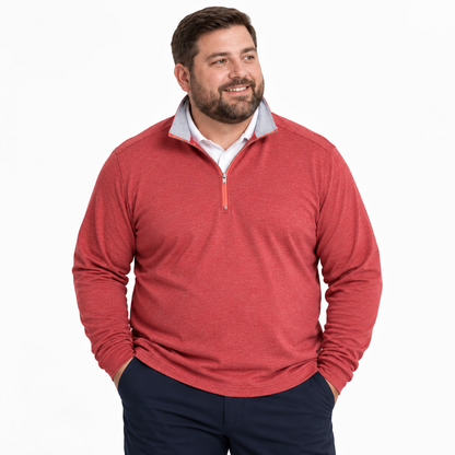 Moisture Wicking Quarter Zip Pullover