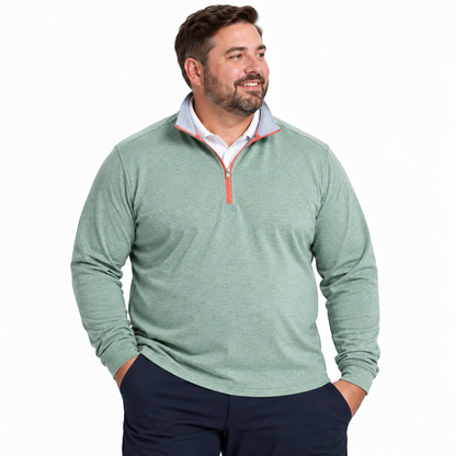 Moisture Wicking Quarter Zip Pullover