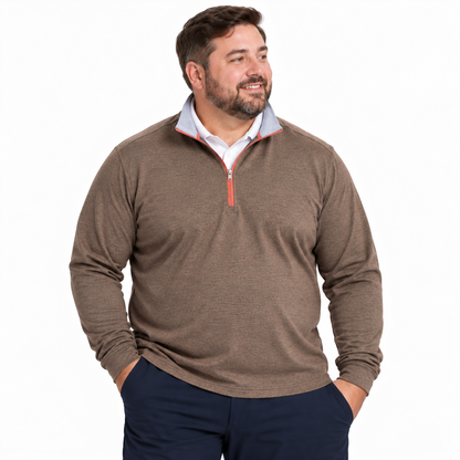 Moisture Wicking Quarter Zip Pullover