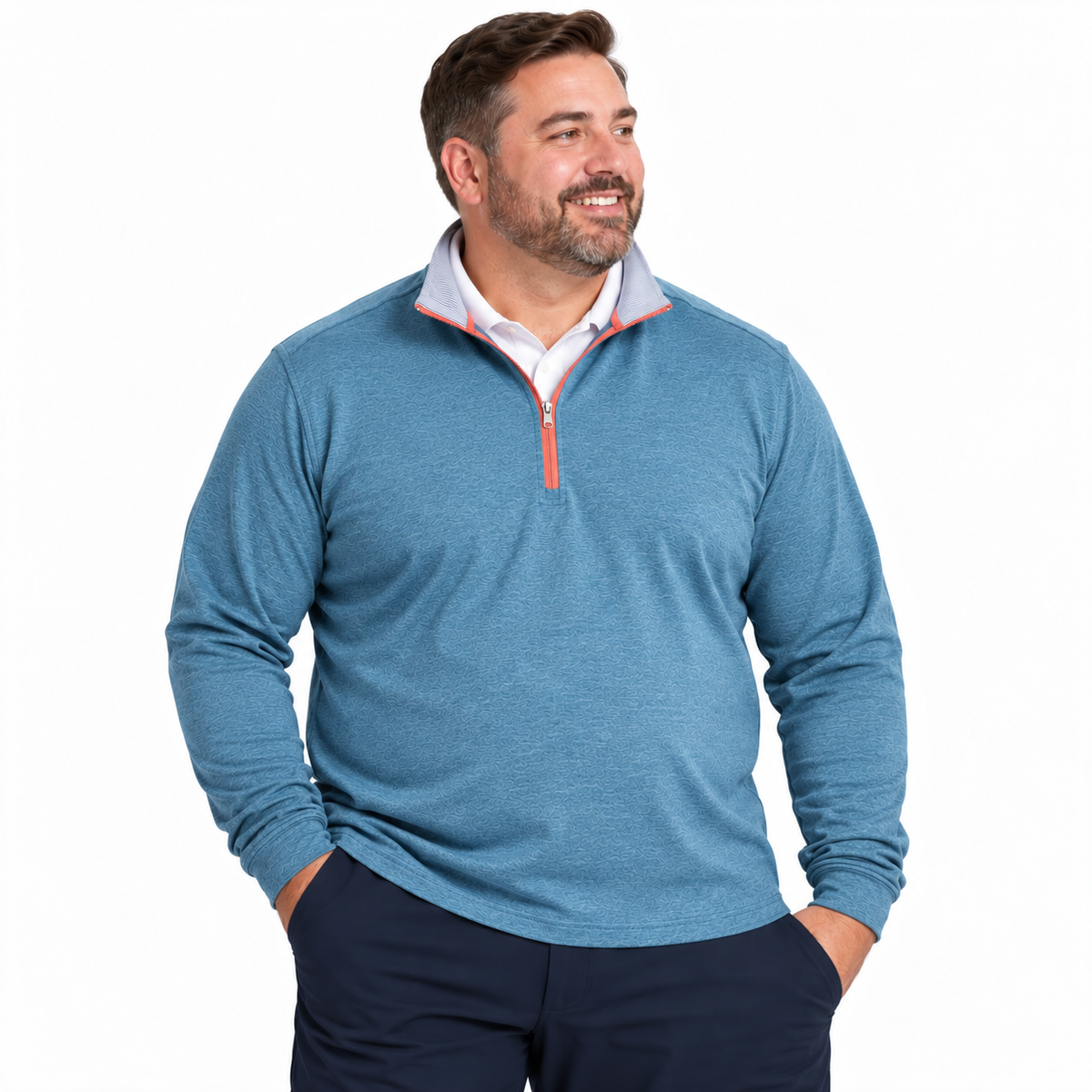 Moisture Wicking Quarter Zip Pullover