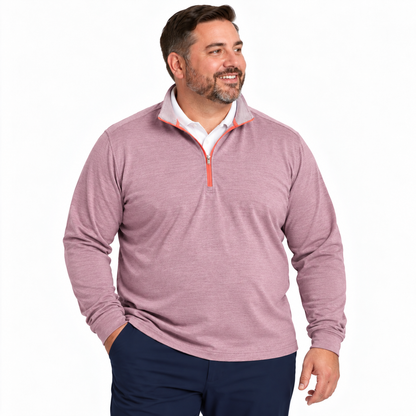 Moisture Wicking Quarter Zip Pullover