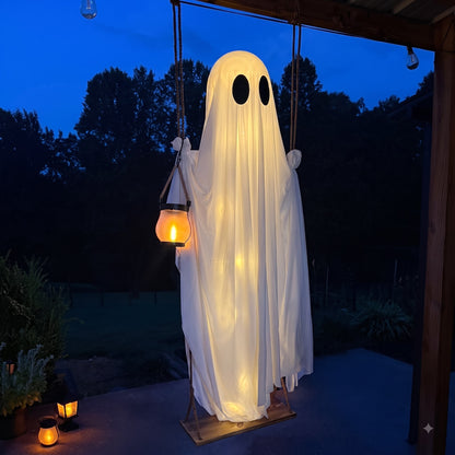 The Midnight Guest – 5FT Light-Up Swinging Ghost