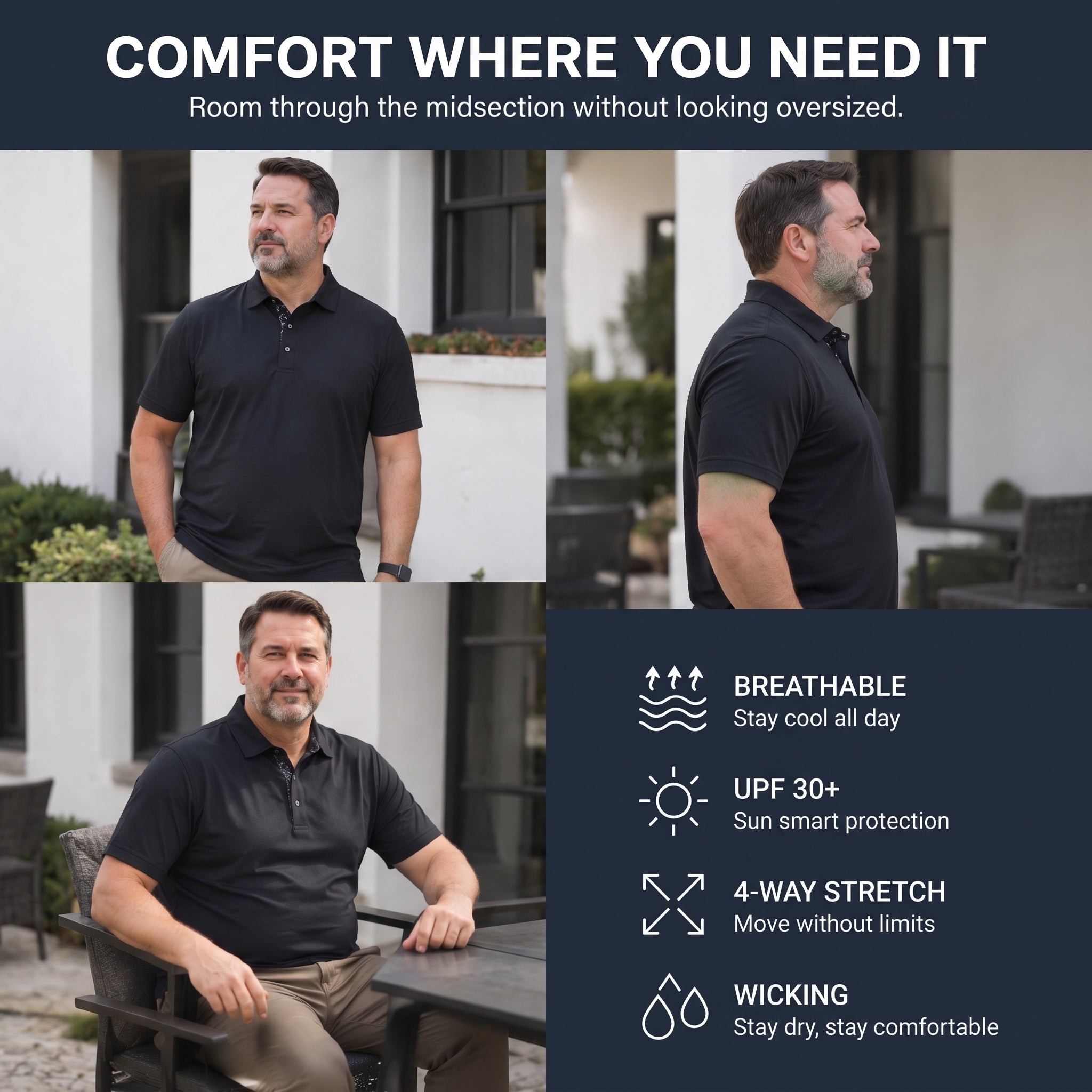 BreezeFit Polo Shirt