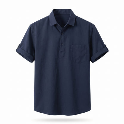 Linen Polo Shirt