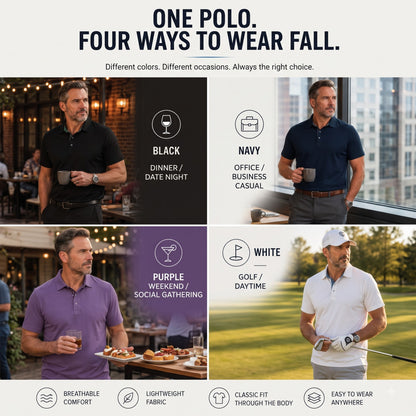 BreezeFit Roomy Fit Cooling Polo