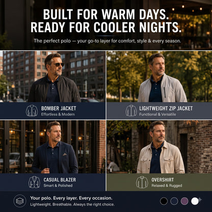 BreezeFit Roomy Fit Cooling Polo