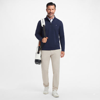 Ultra-Soft Brushed Fleece Lining Quarter zip Sweatshirt