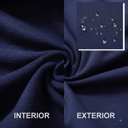Ultra-Soft Brushed Fleece Lining Quarter zip Sweatshirt